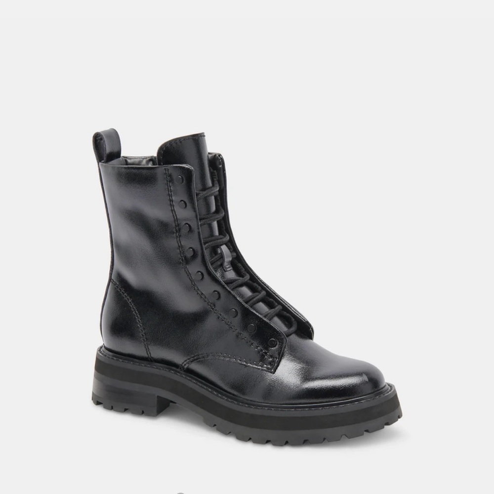 Dolce Vita women’s leather combat boots